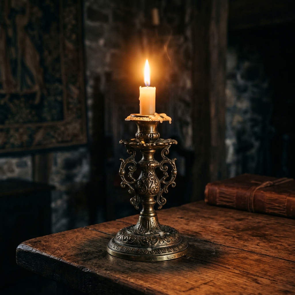 Candelabro de la biblioteca